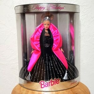 NIB Vintage 1998 Happy Holidays Barbie®️ Doll Special Edition Hallmark KEEPSAKE